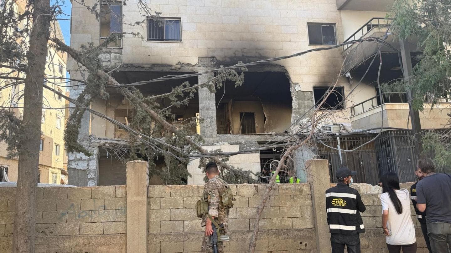 Israel conducts targeted strike in Lebanese capital, Beirut