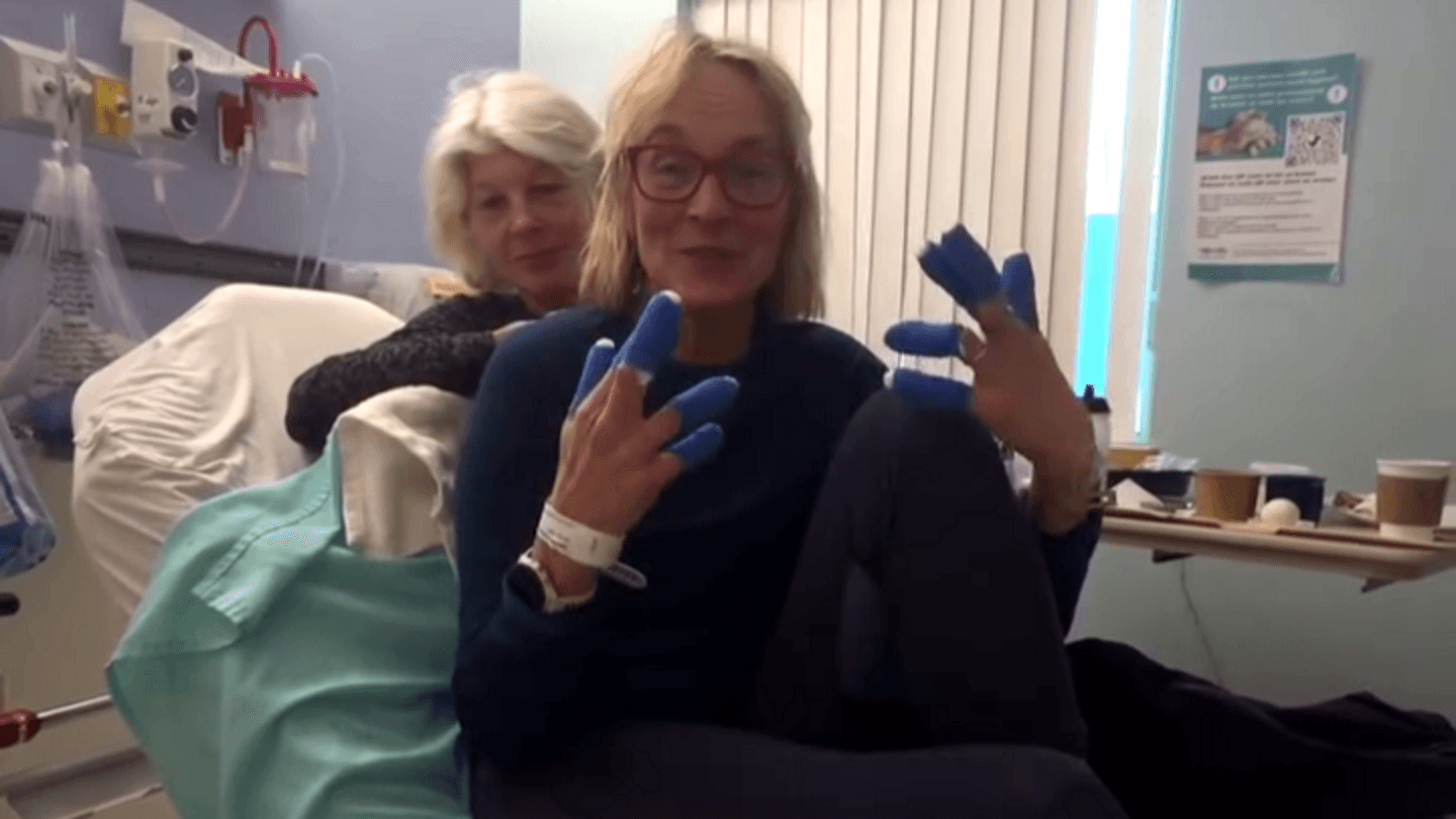 BBC presenter Louise Minchin taken to hospital with frostbite during Artic challenge