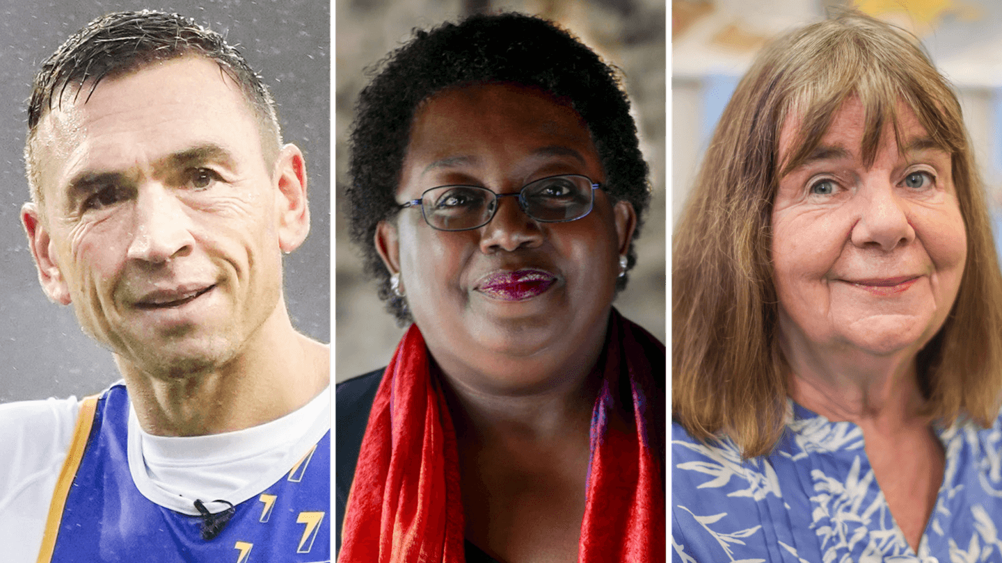Rugby Star Sinfield Knighted, Authors Donaldson and Blackman Named Dames