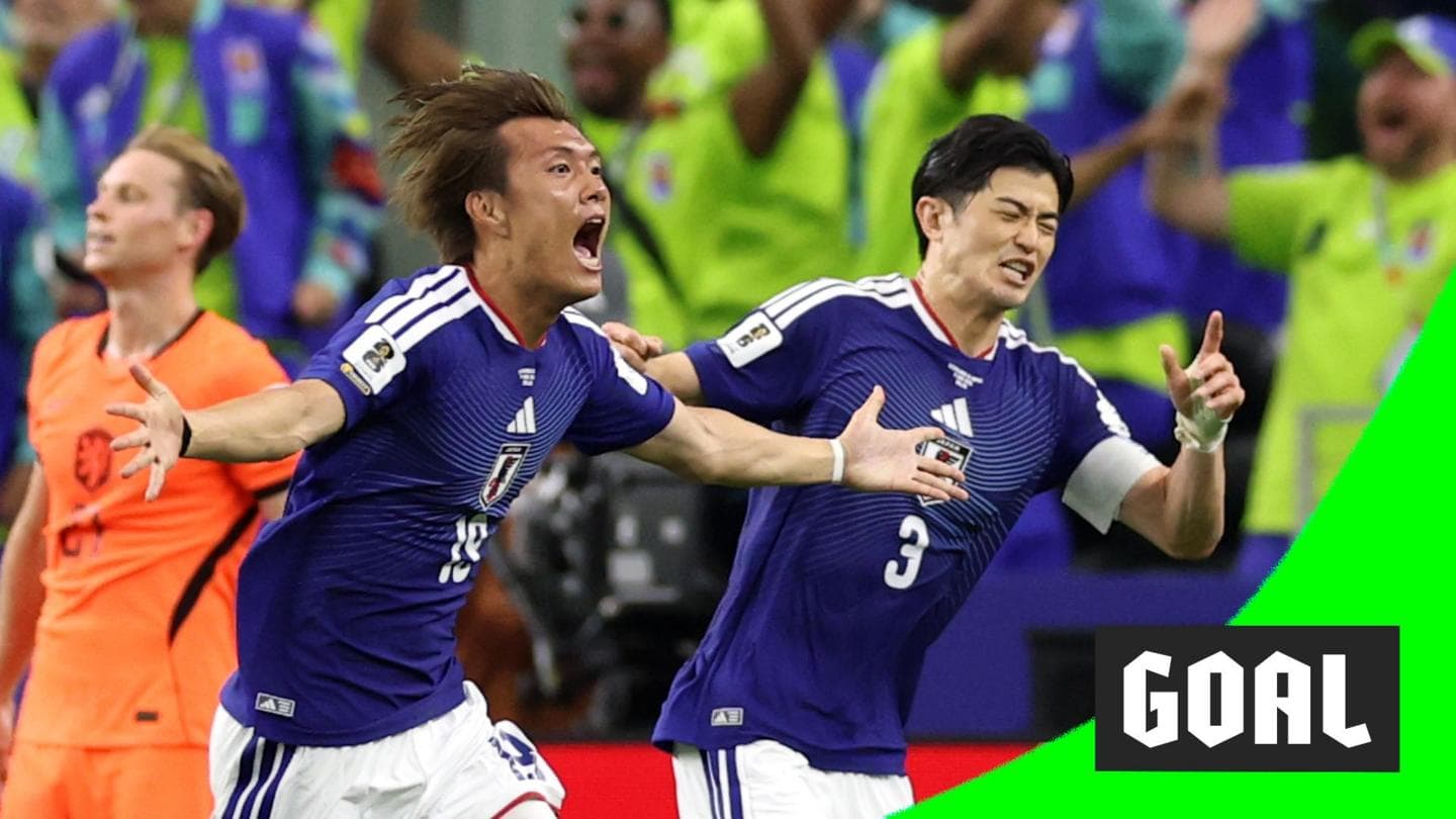 Daichi Kamada Scores Late Equalizer for Japan Against Netherlands