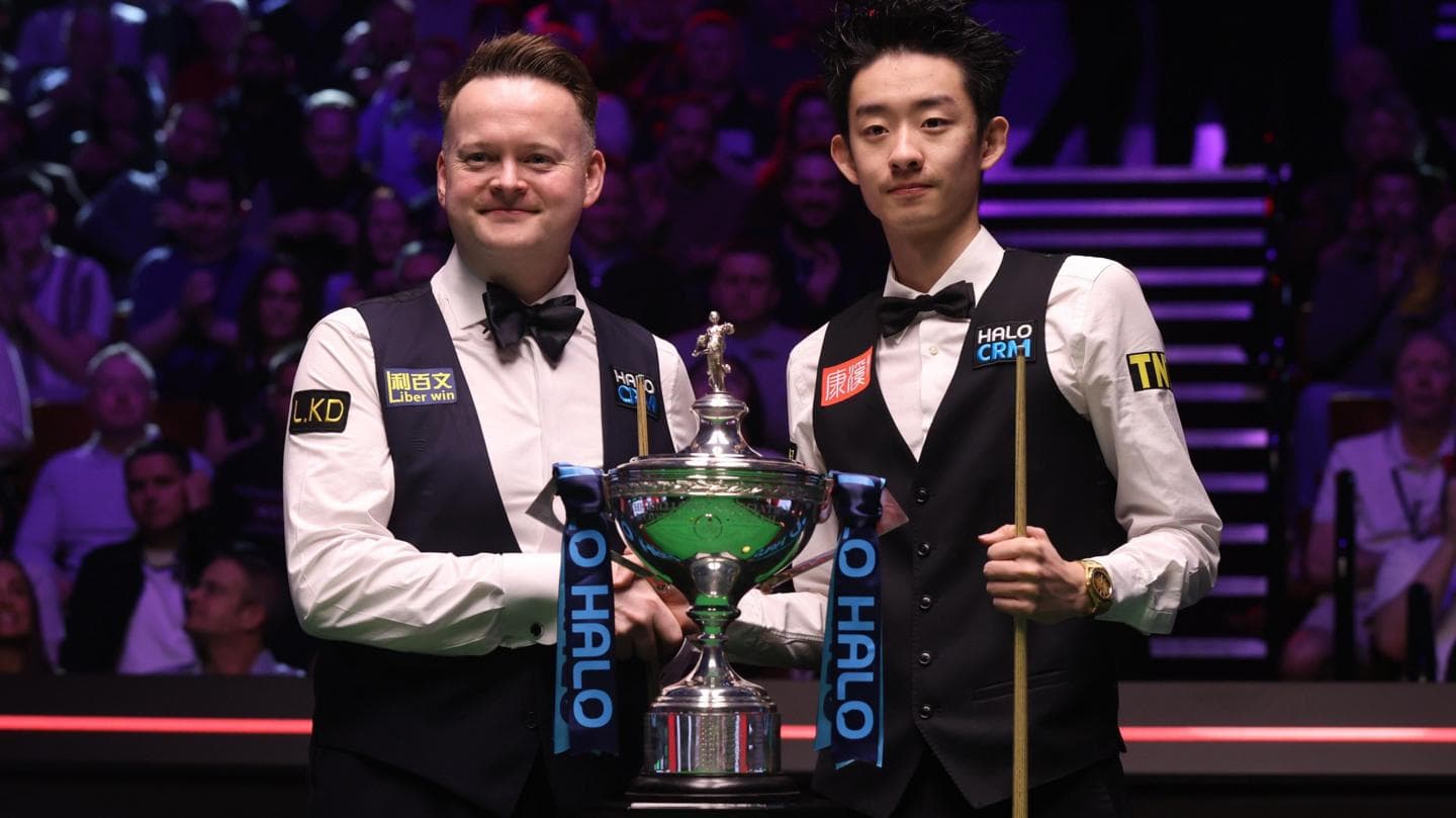 Murphy & Wu level after first session of world final