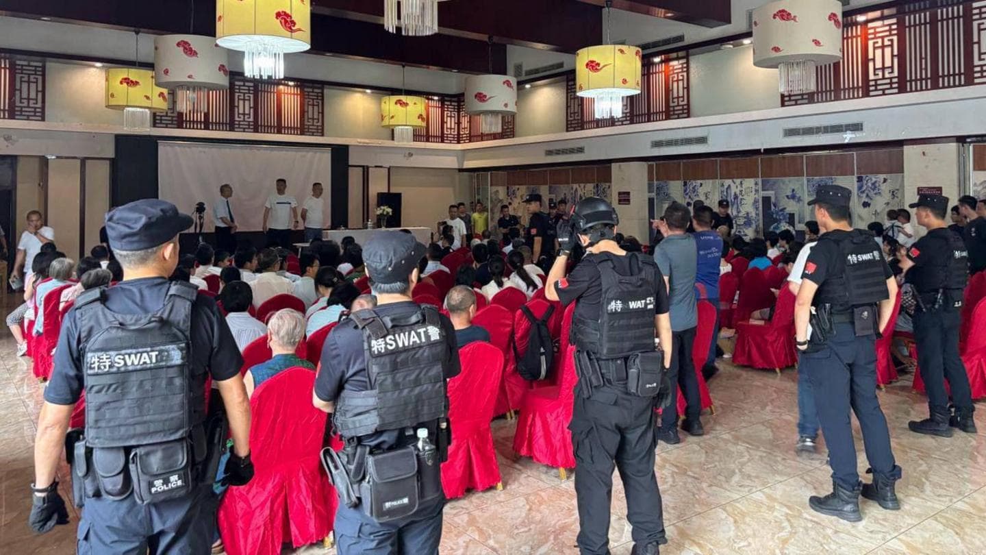 Chinese Authorities Detain Two Leaders of Prominent Underground Church