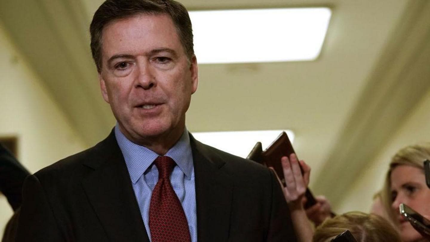 Ex-FBI director James Comey surrenders over charge of threatening Trump's life in Instagram post