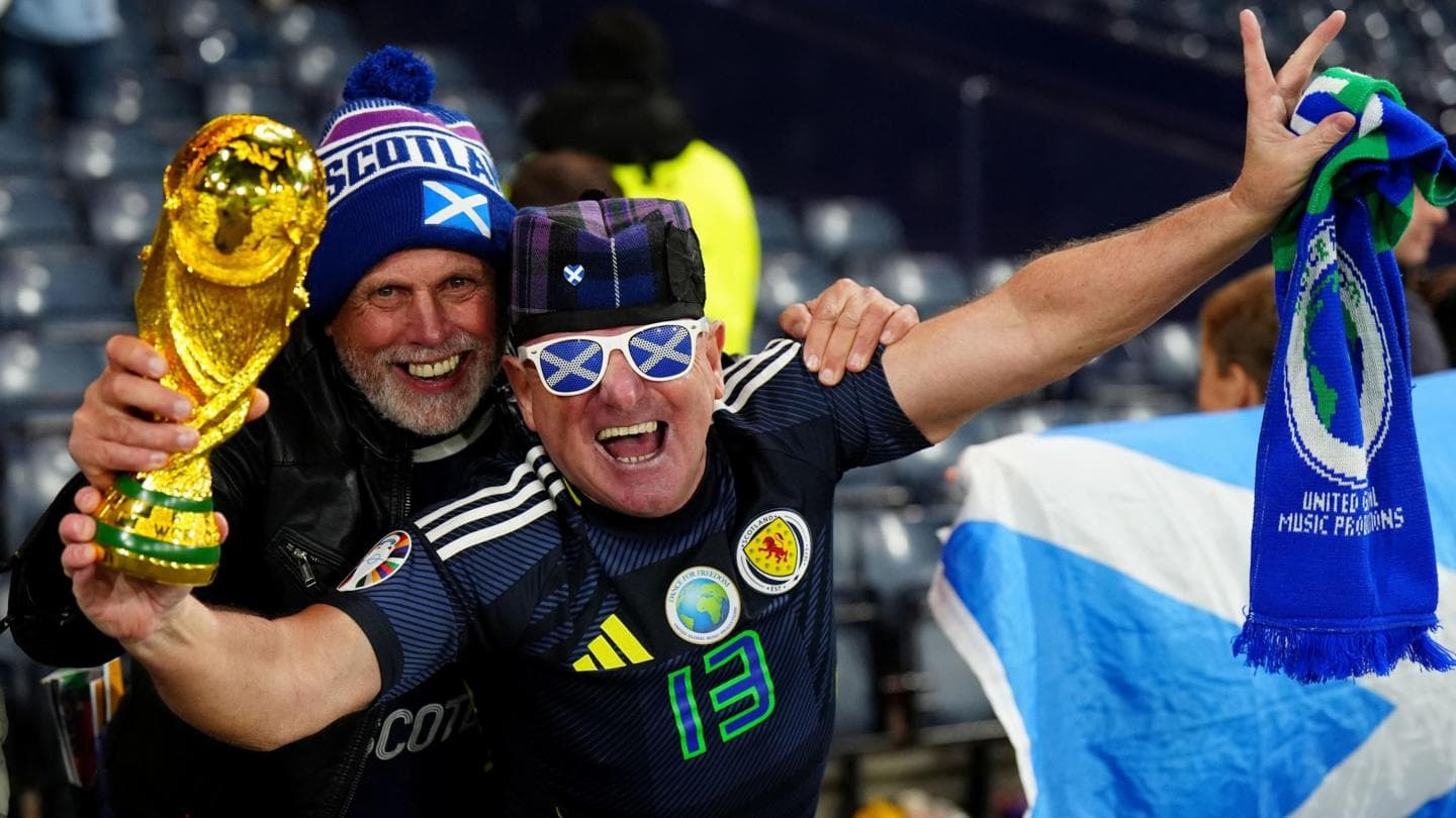 Scotland Enthralled by Anticipation for Men's World Cup After 28 Years