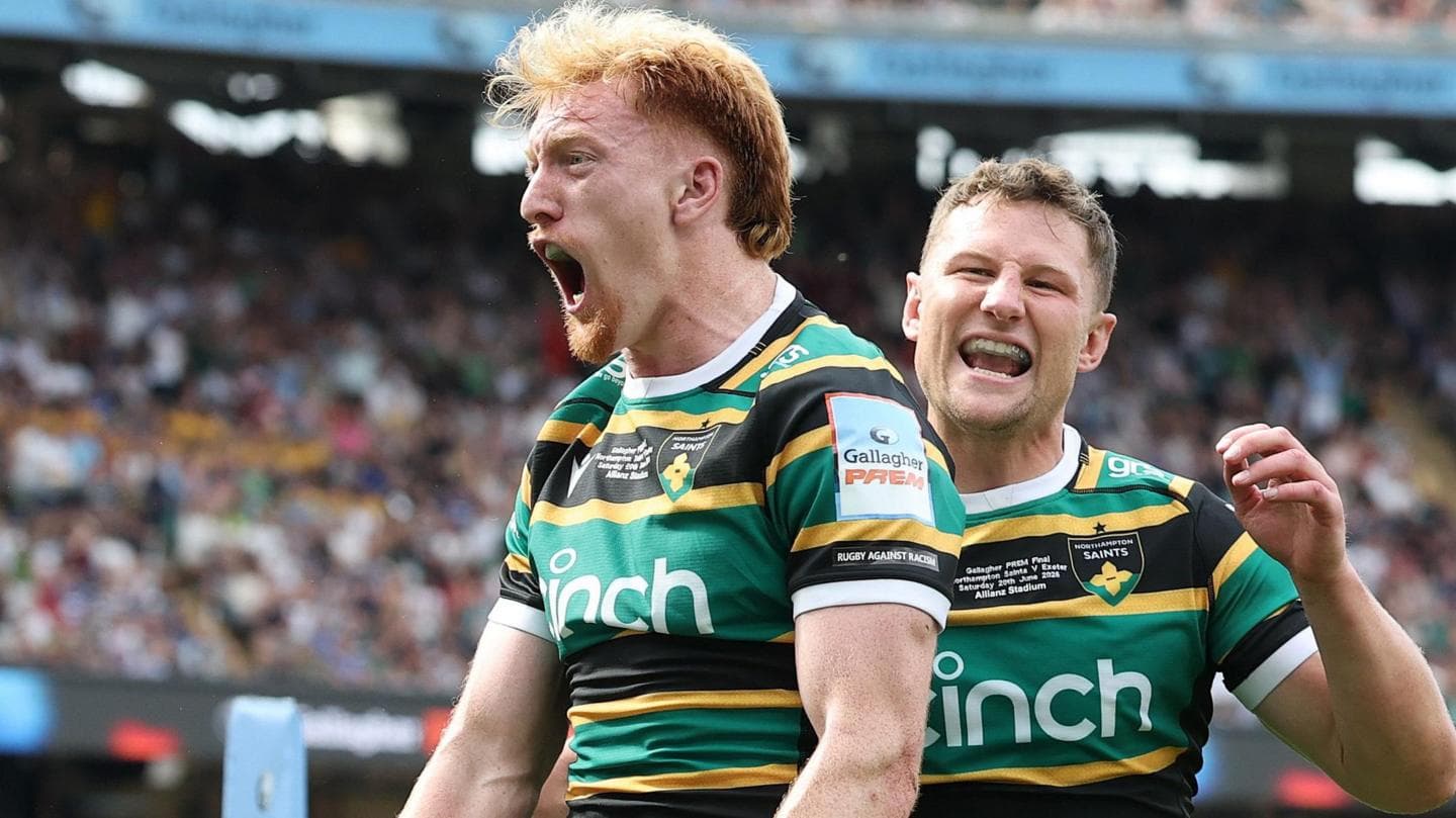 Northampton Saints Claim Premiership Rugby Title with Win Over Exeter Chiefs