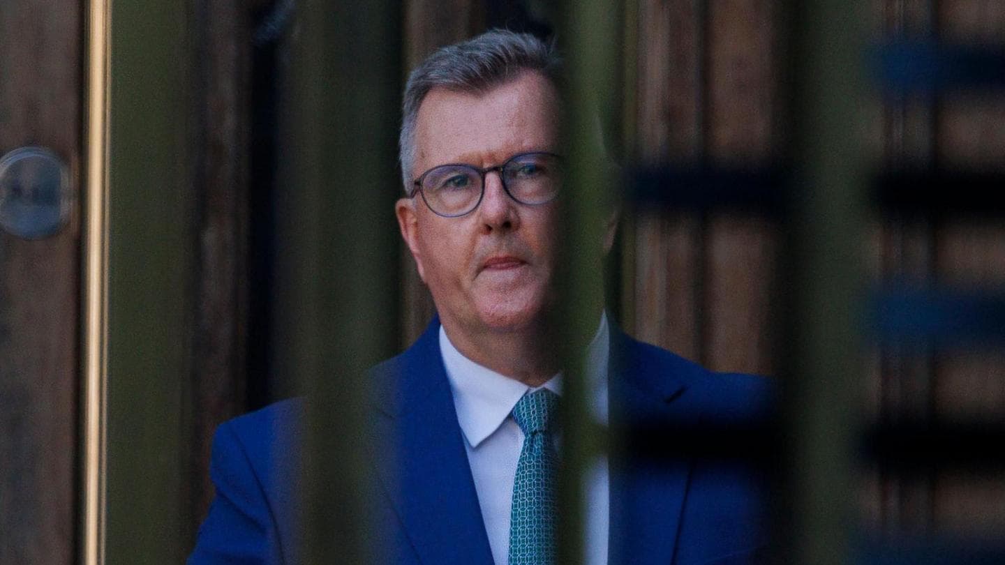 Donaldson Begins Prison Sentence Amid Political Turmoil in Northern Ireland