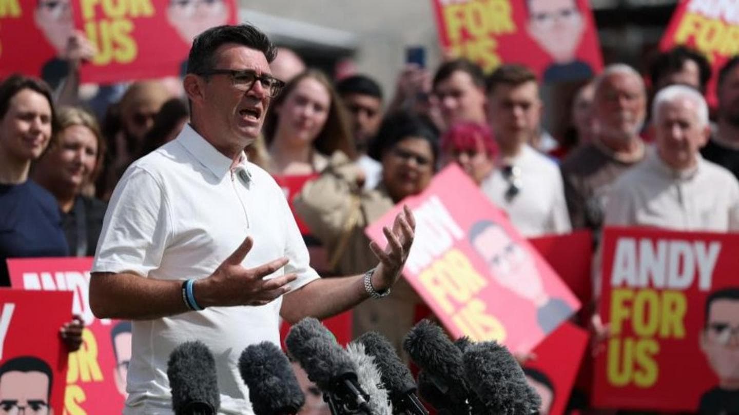 Andy Burnham Returns to Westminster, Eyes Third Bid for Labour Leadership