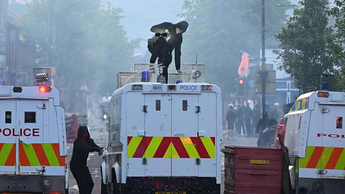 Belfast Experiences Violence and Arson Following Recent Knife Attack