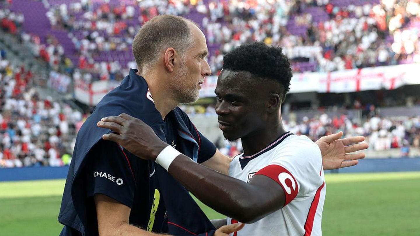Bukayo Saka Committed to Fitness Ahead of England's World Cup Opener