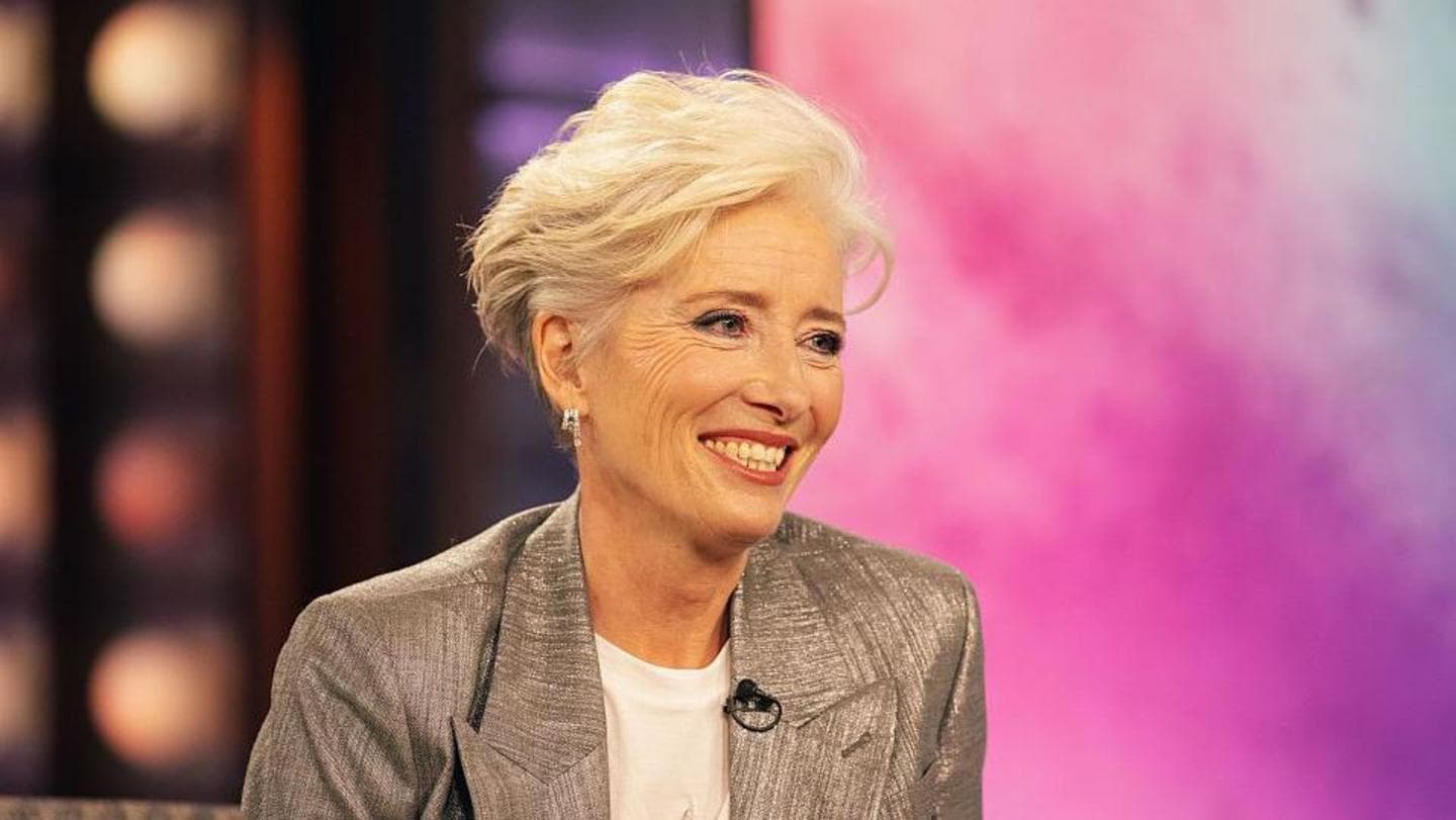 Emma Thompson to Wear Award to Bed Following Hay Festival Win