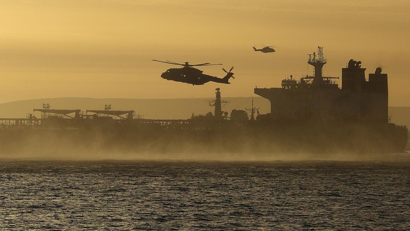 British Forces Intercept Russian Oil Tanker in English Channel