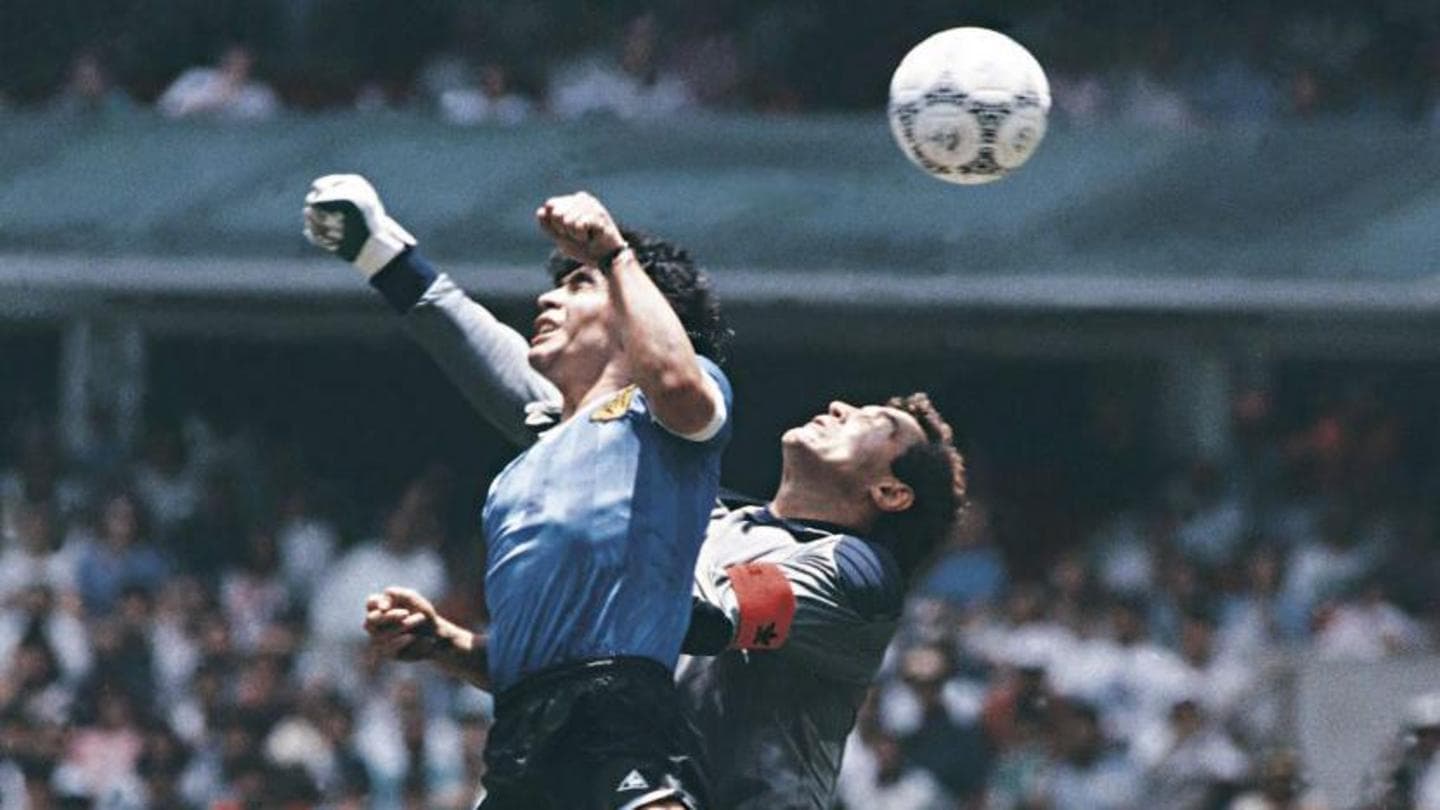 40 Years Later, Maradona's 'Hand of God' Goal Remains Iconic