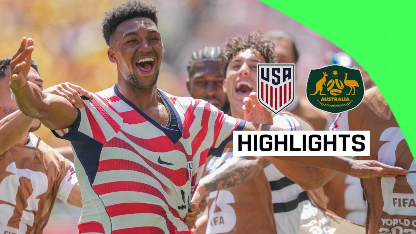 United States Advances Closer to World Cup Knockout Stage with Victory Over Australia