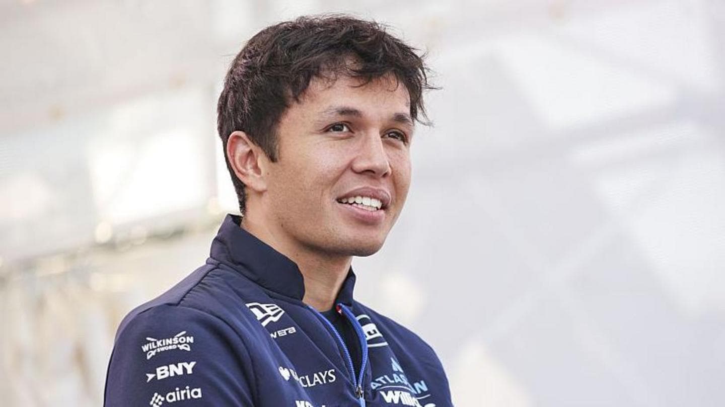 F1's Alex Albon on getting ready for the Miami GP - and his 14 cats