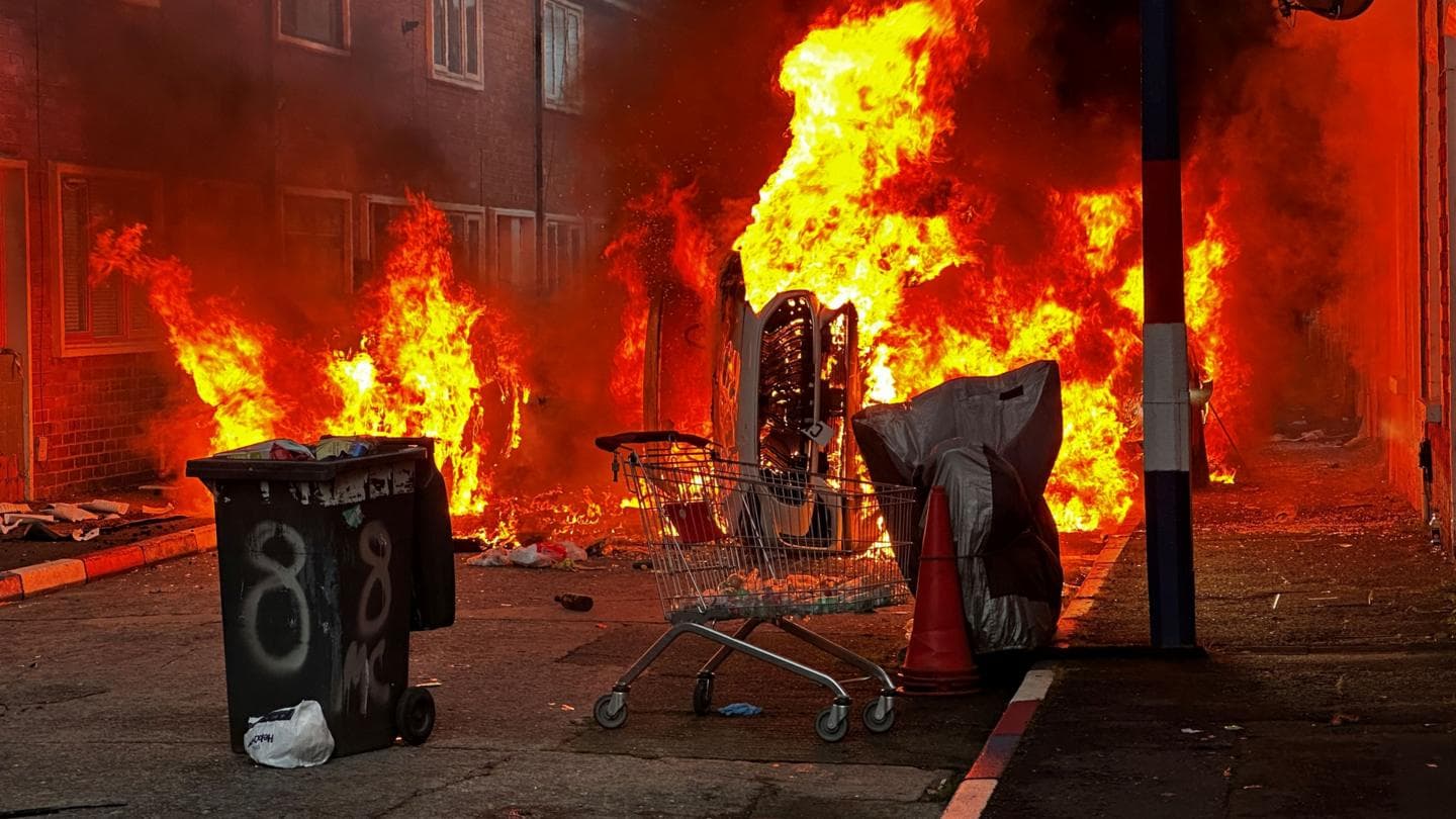 Violence Breaks Out in Belfast Following Knife Attack Charges