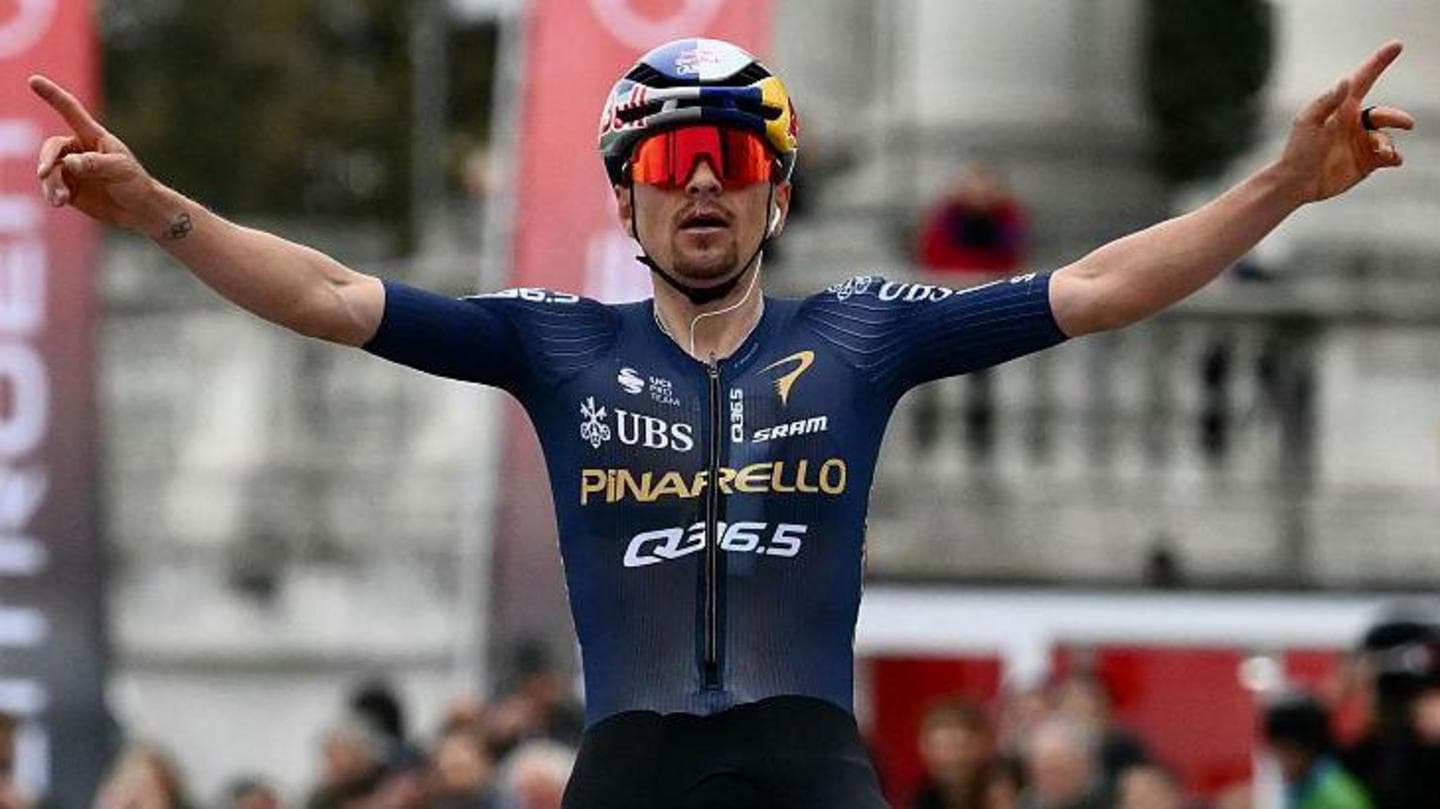 Pidcock wins one-day Milano-Torino race on debut