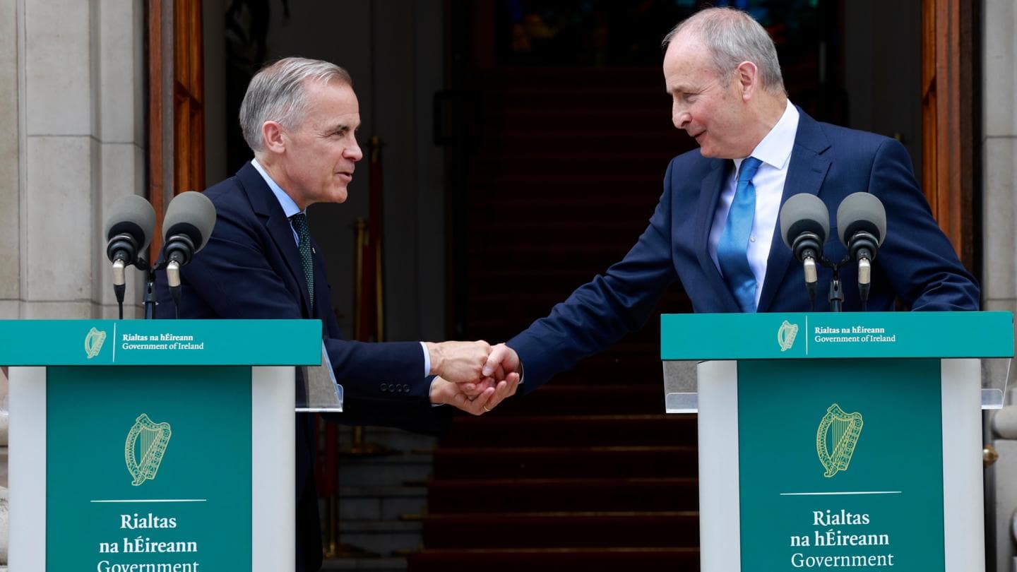 Canadian Prime Minister Mark Carney Visits Ireland for Two Days