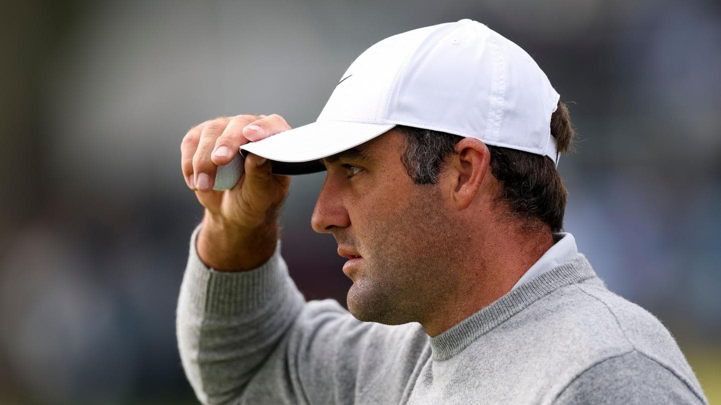 Scottie Scheffler Takes Lead at US PGA Championship Amid Challenging Conditions