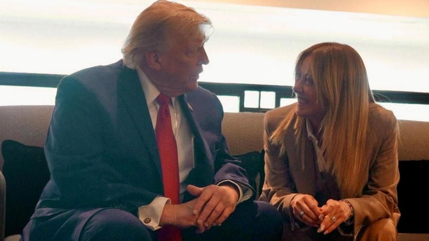 Meloni advises Trump to concentrate on his own popularity amid escalating tensions