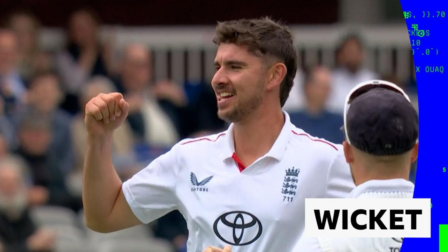 'Another one!' Tongue strikes early as England close in on victory