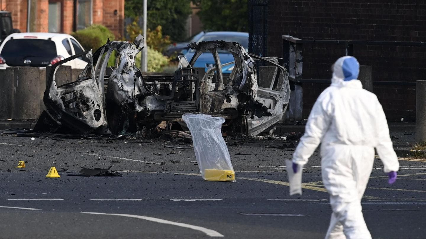 Police station car bomb accused appears before court