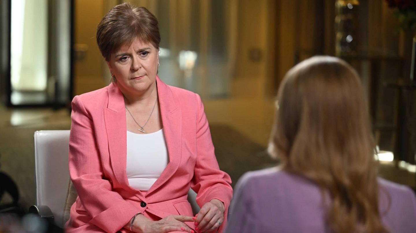 Sturgeon Declares She Will Not Apologize for Her Former Husband's Crimes