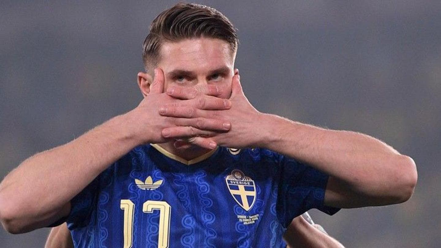 Gyokeres hat-trick lifts Sweden as Kosovo keep dream alive