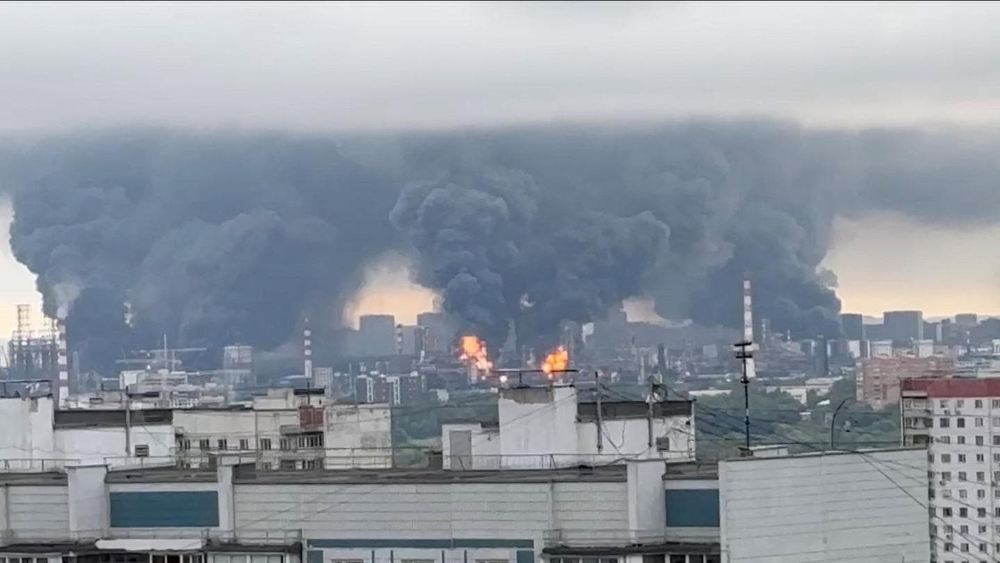 Moscow Experiences Largest Ukrainian Drone Attack Since War Began