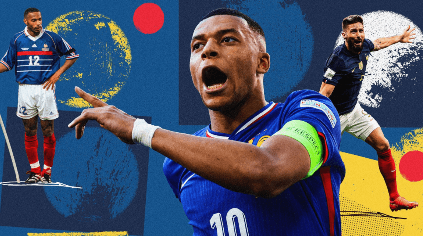 Kylian Mbappe Joins France's All-Time Leading Scorers at Age 27