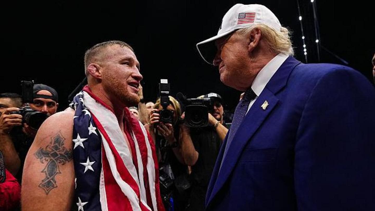 Justin Gaethje Claims UFC Lightweight Title at White House Event with Trump