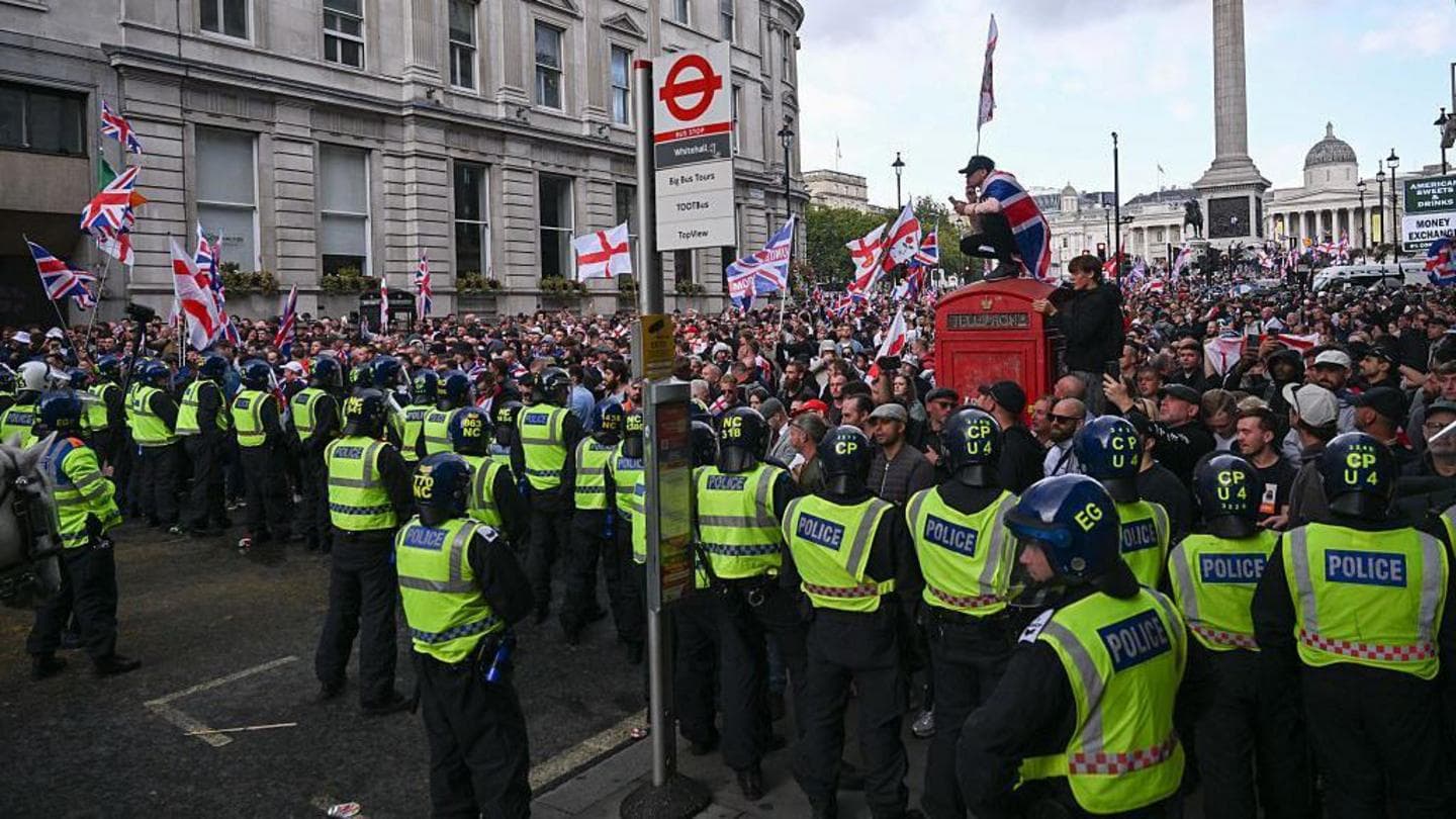 Metropolitan Police to Deploy 4,000 Officers for Competing Protests in London