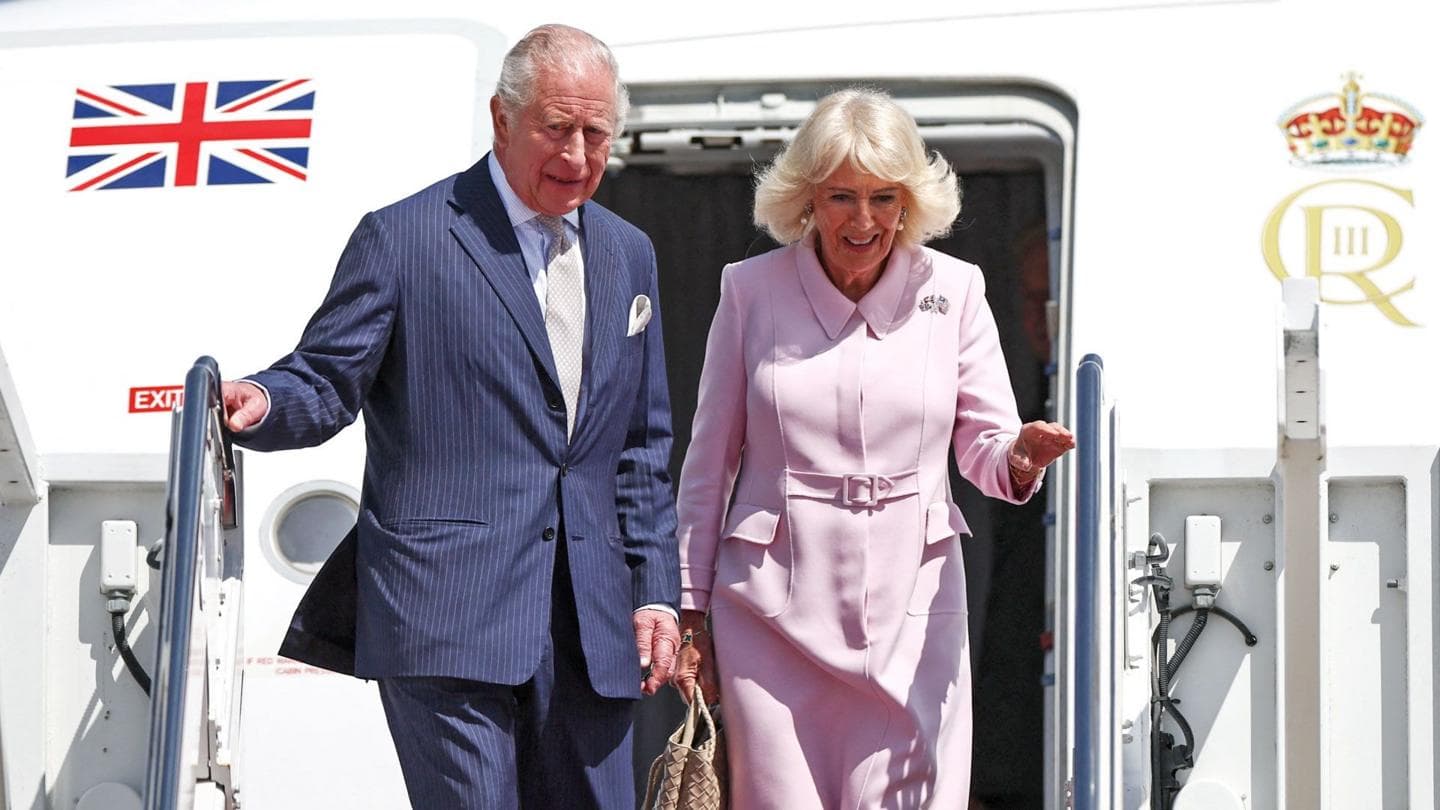 In pictures: King Charles and Queen Camilla begin US state visit