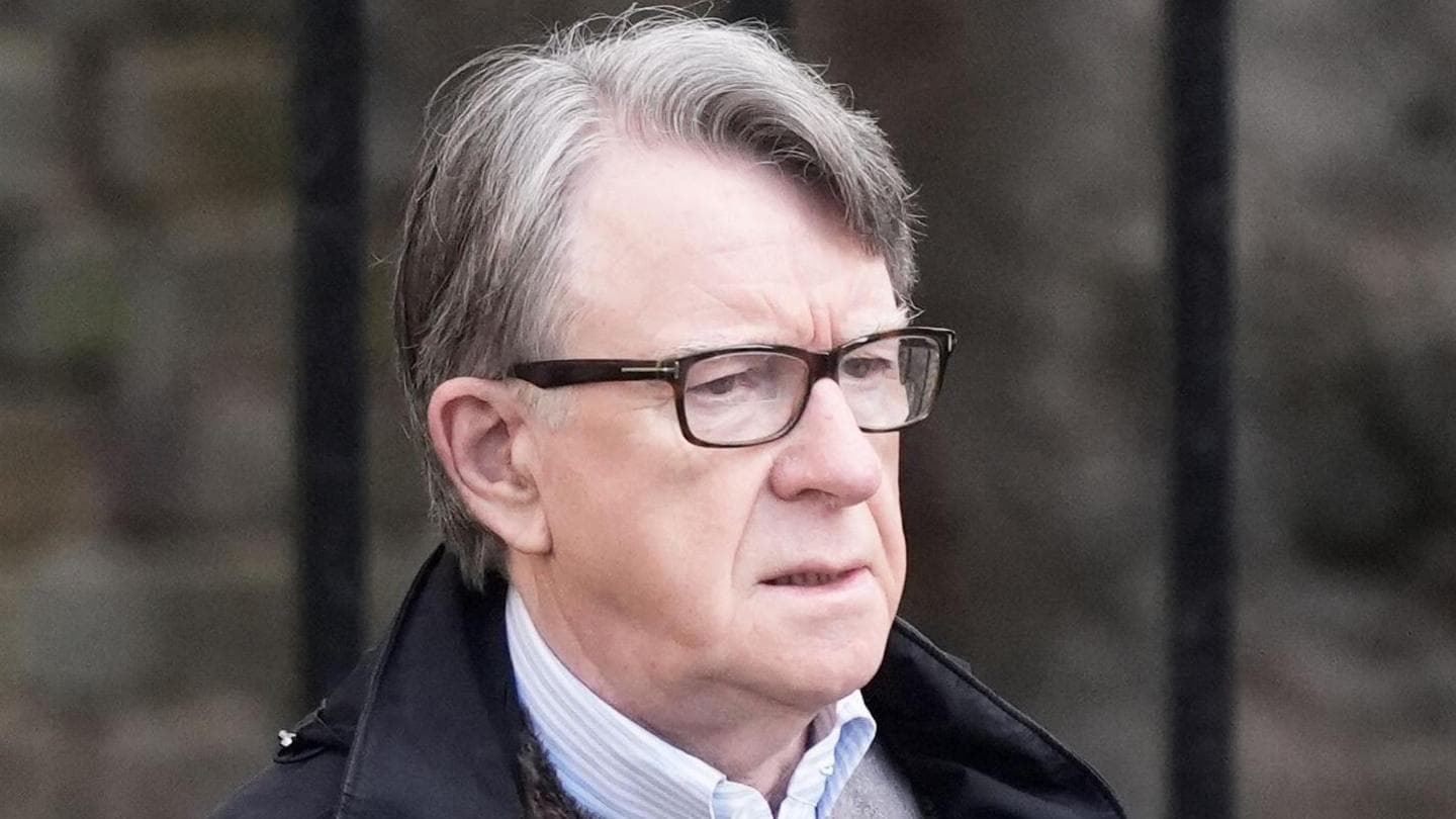 Police investigating bailout email from Mandelson to Epstein