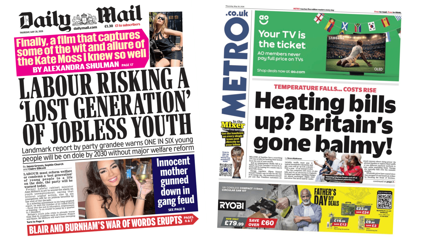 Concerns Grow Over Youth Unemployment and Rising Heating Costs in Britain