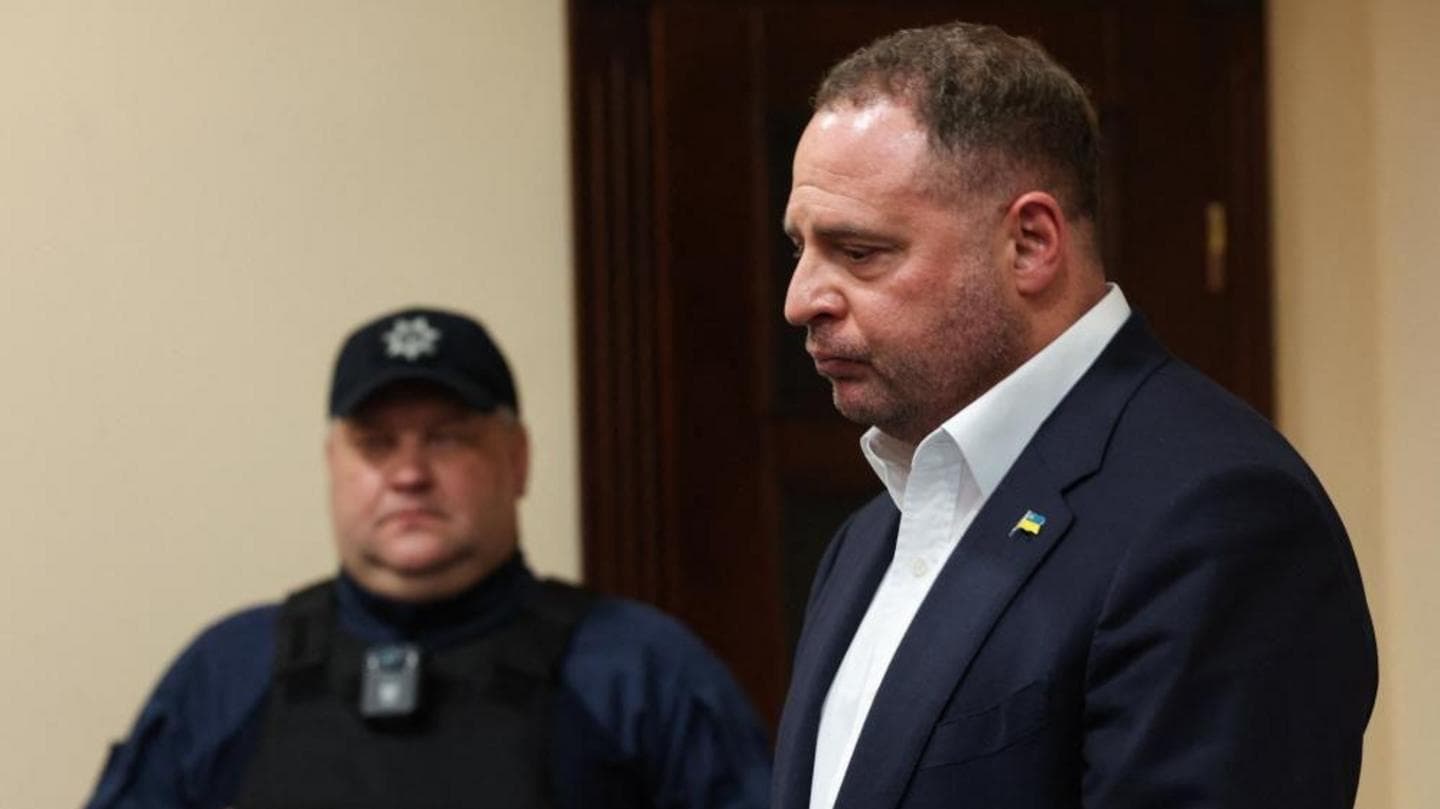 Zelensky's former chief of staff appears in court amid Ukraine corruption investigation