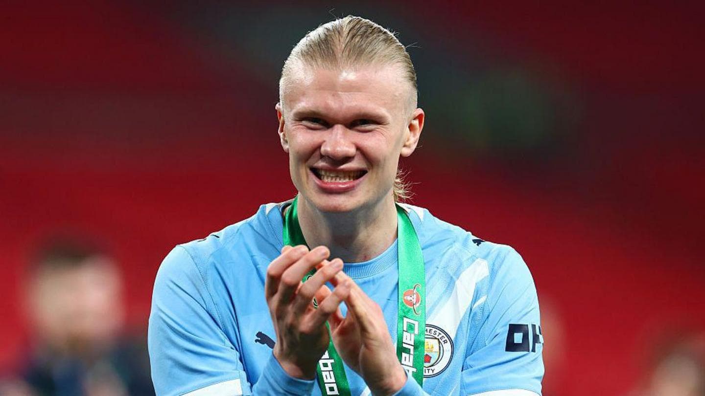 Haaland donates £100,000 Viking book to home town