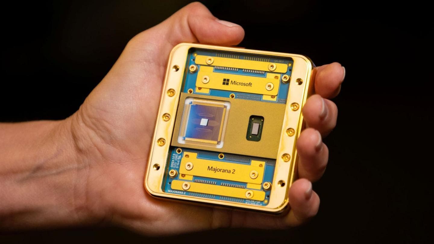 Microsoft unveils quantum chip with 1,000 times greater reliability than earlier model