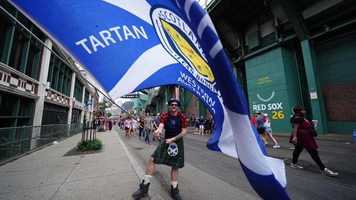 Tartan Army Wins Hearts in Boston During Scotland's Matches