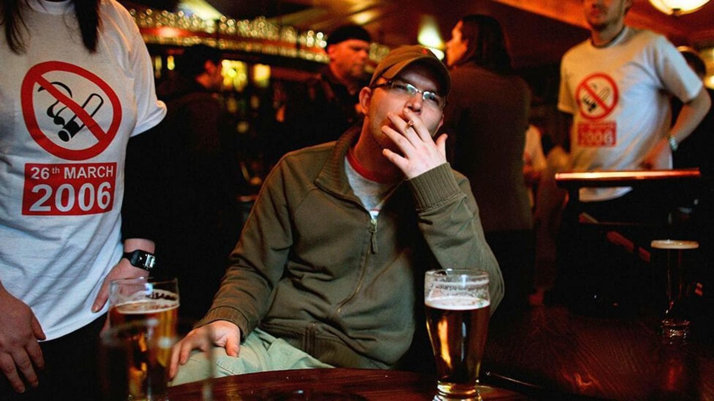 Twenty years ago, Scotland banned smoking in pubs. Did it save lives?