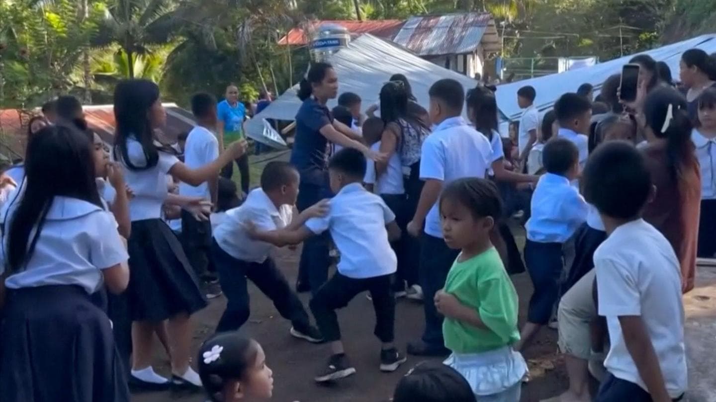 Earthquake Rocks Digos City, Schoolchildren Take Cover but Remain Uninjured