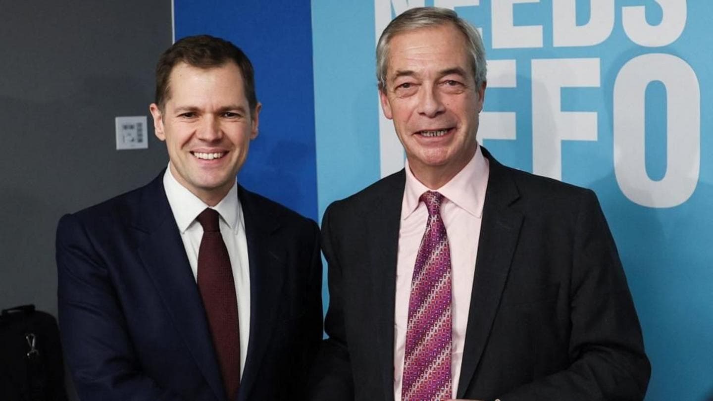 Jenrick defects to Reform UK after being sacked by Tories