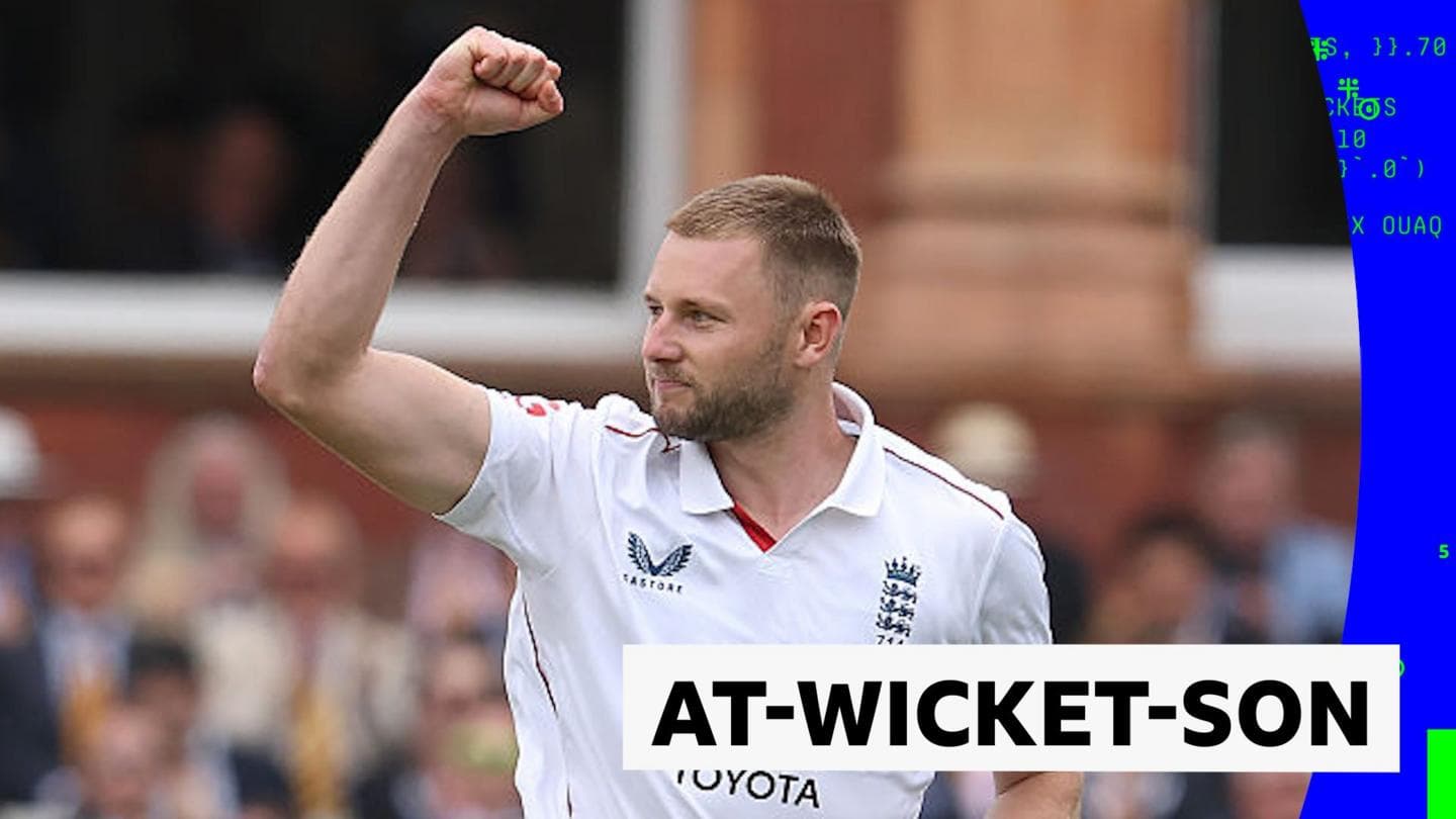 'On the honours board again' - Another five wicket haul for Atkinson