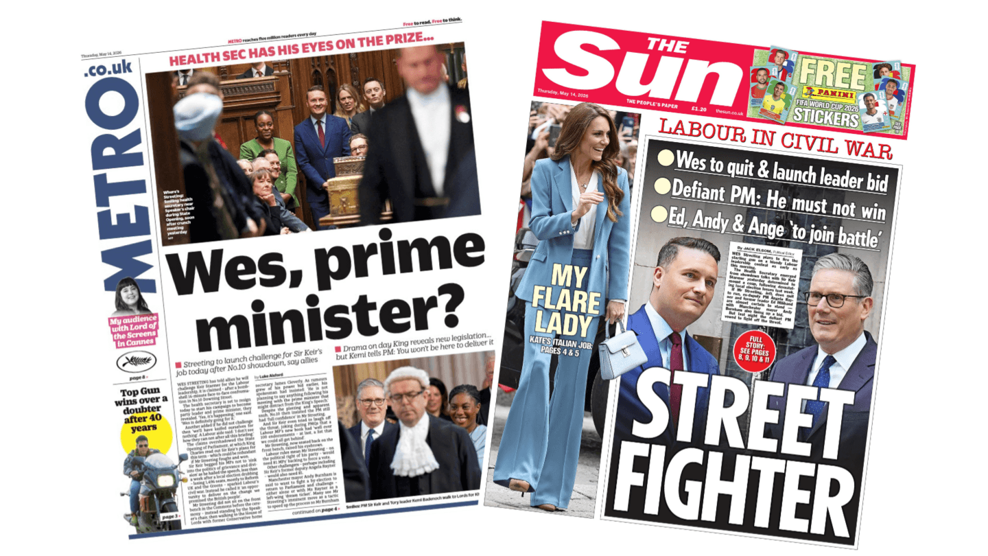 Health Secretary Wes Streeting Featured Prominently as Starmer Seeks to Maintain Leadership