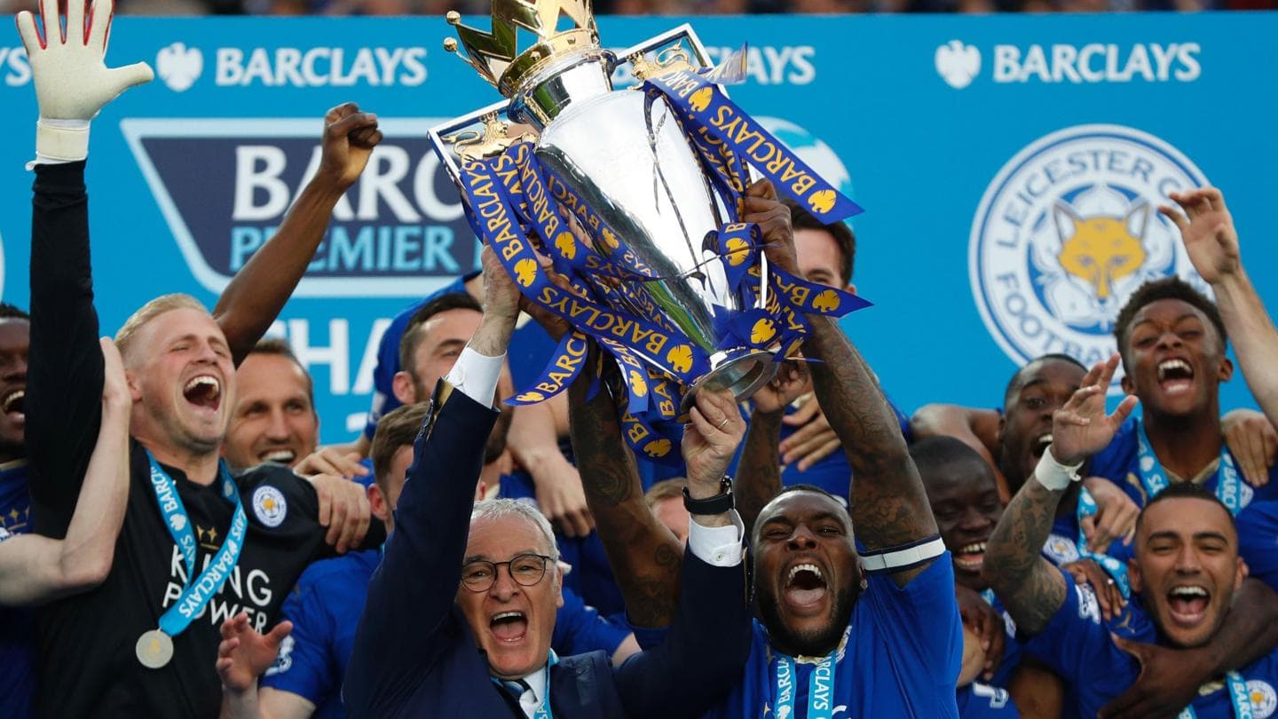 'We got a police escort to Vardy's party' - Leicester's 5,000-1 title win 10 years on