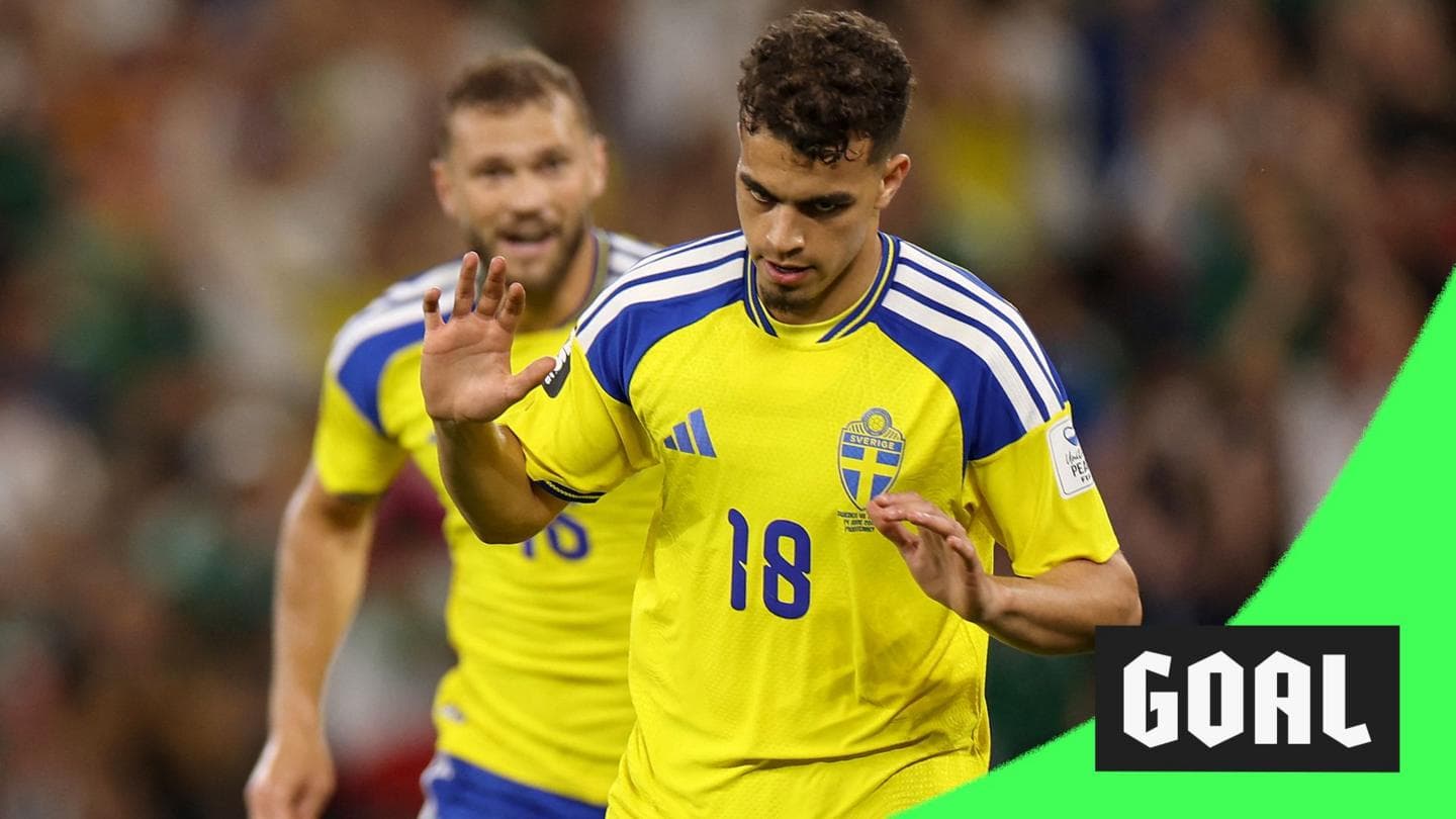 Yasin Ayari Scores for Sweden Against Tunisia but Does Not Celebrate