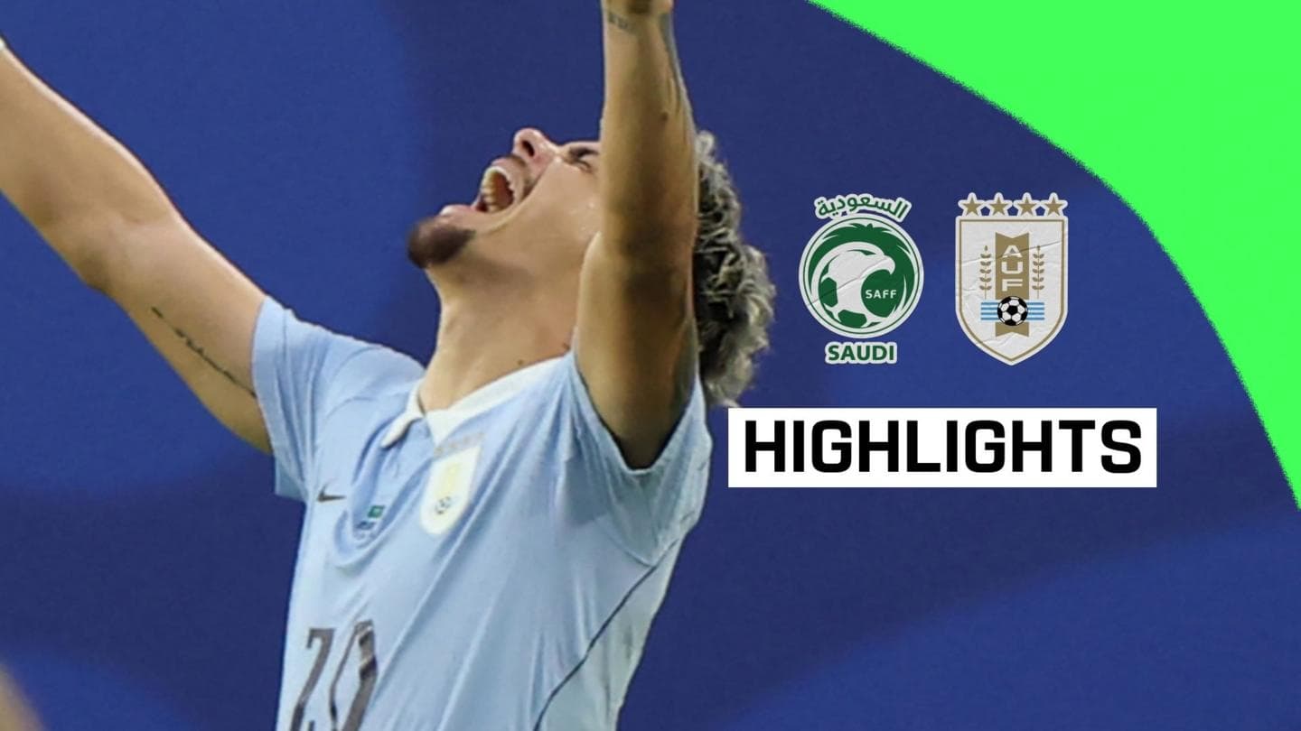 Saudi Arabia Resists Uruguay's Pressure to Secure 1-1 Draw in Group H Opener