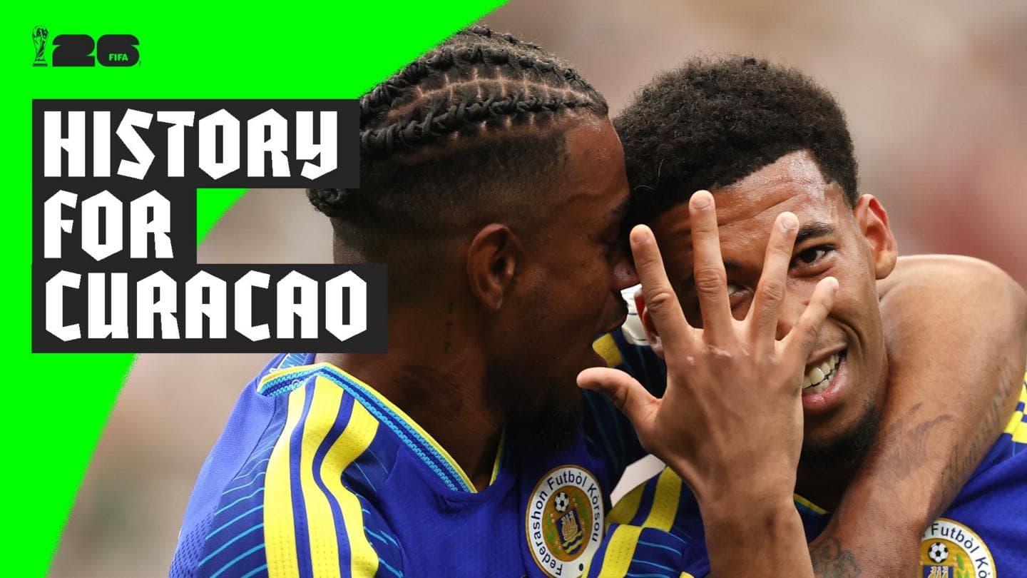 Livano Comenencia Nets Curacao's Historic First World Cup Goal Against Germany
