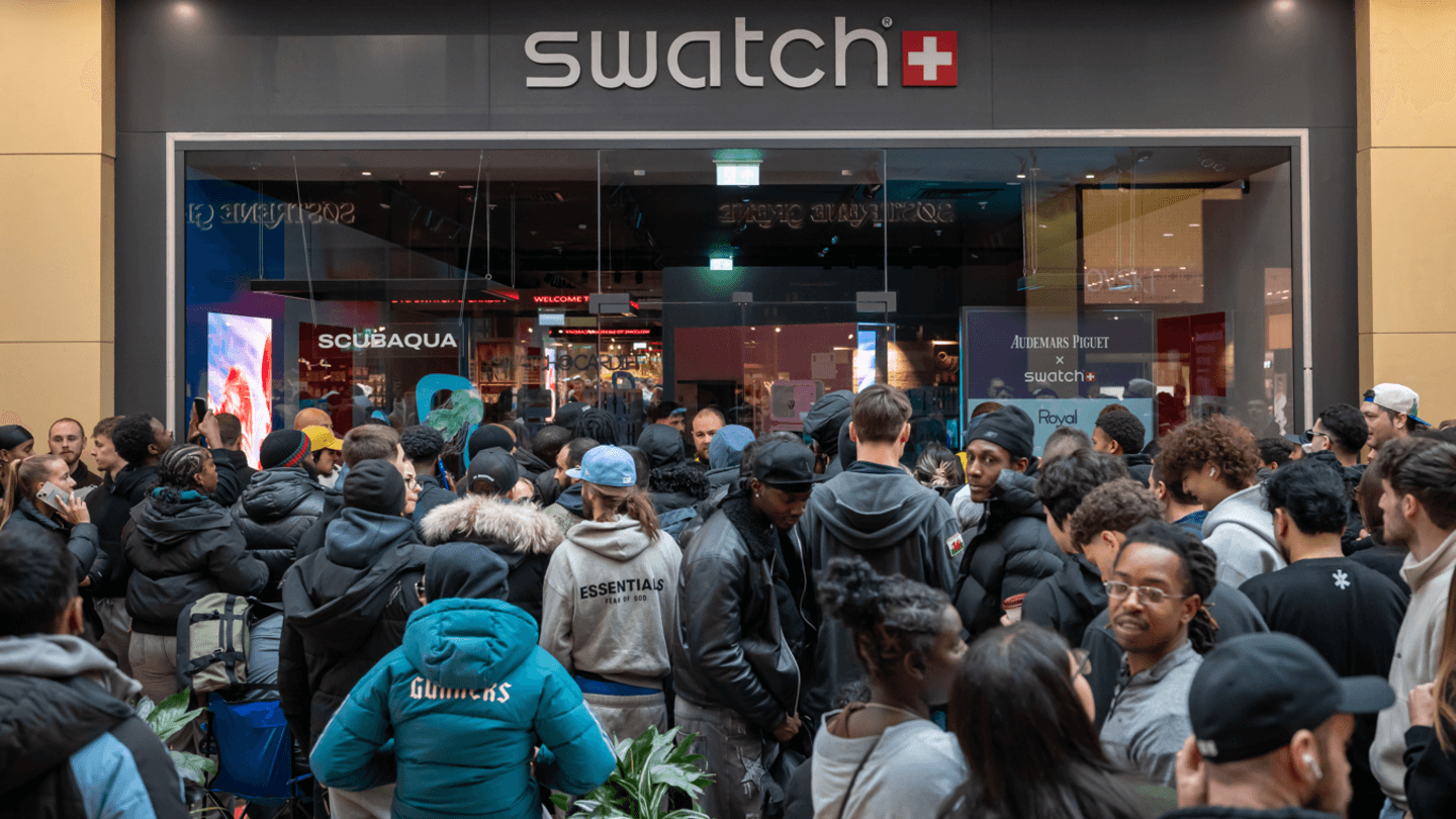 Swatch Stores Close for Second Day Amid High Demand for New Pocket Watch