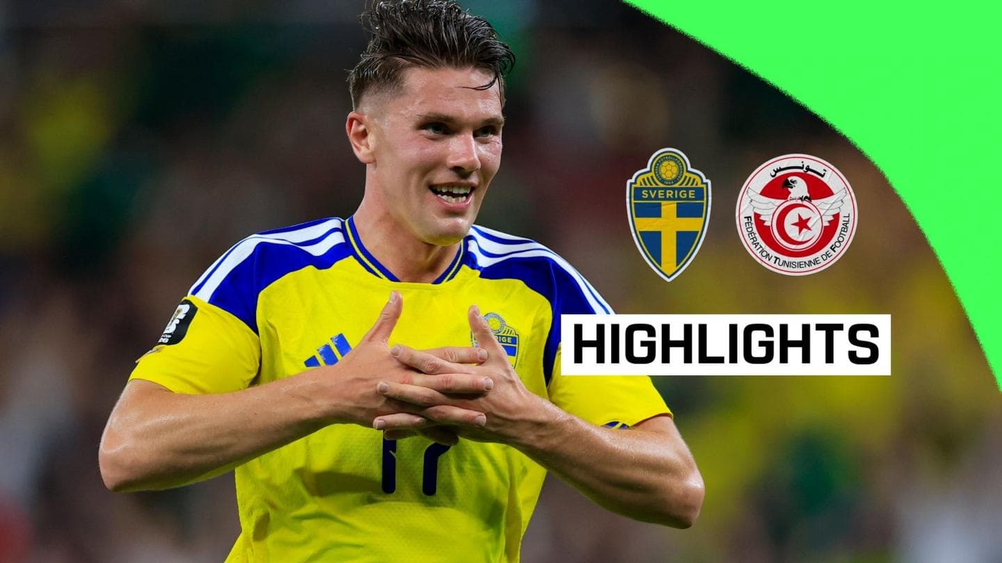 Sweden Dominates Tunisia with Five Goals in World Cup Opener