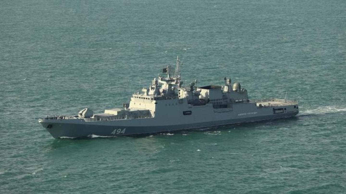 UK Ministry of Defence probes reports of Russian warship firing near yacht